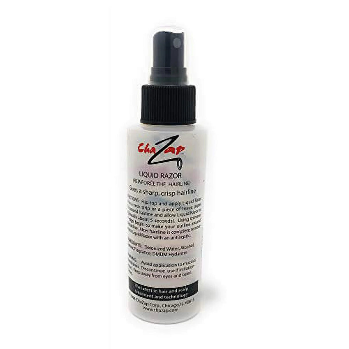 Chazap Liquid Razor Clear Shaving Gel, Precision Lineup & Straight Razor Glide, 4 oz
