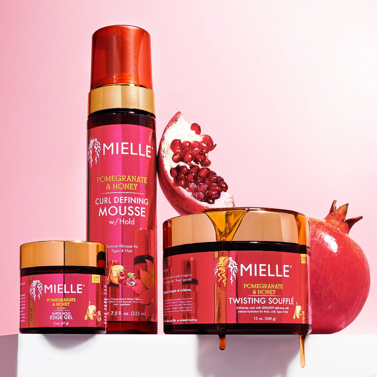 Mielle Pomegranate & Honey Twisting Souffle 12 oz