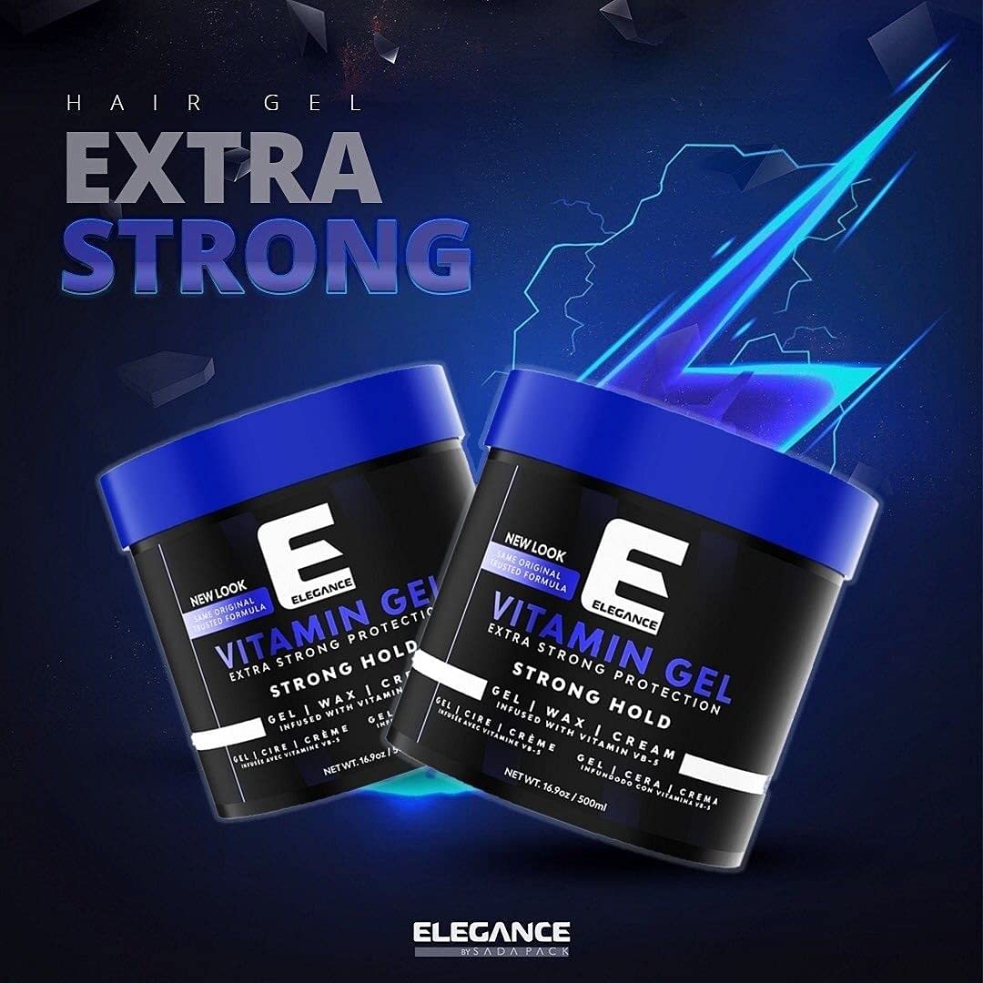E Elegance Hair Gel Vitamin E 16.9 oz