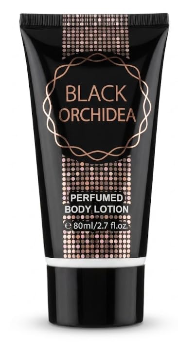 Black Orchidea Perfume and Lotion Gift Set With Atomizer