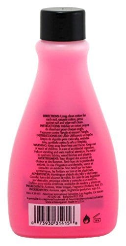 SuperNail N/A Pink Polish Remover 4 oz