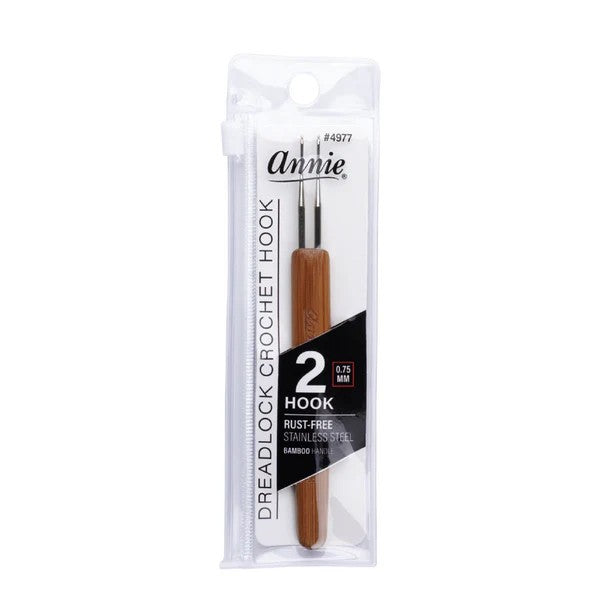 Annie #4977 Dreadlocks Crochet Needle 2-Hooks .75 mm