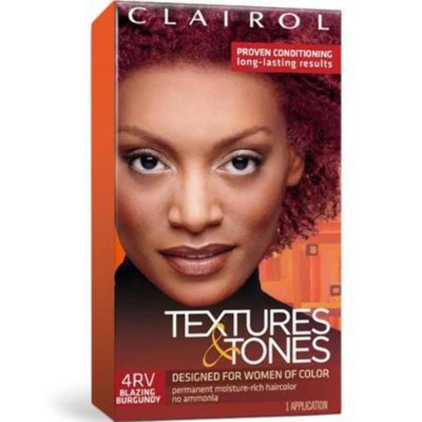 Clairol Textures & Tones Ammonia-Free Permanent Hair Color - Moisture-Rich Dye with Argan & Olive Oil