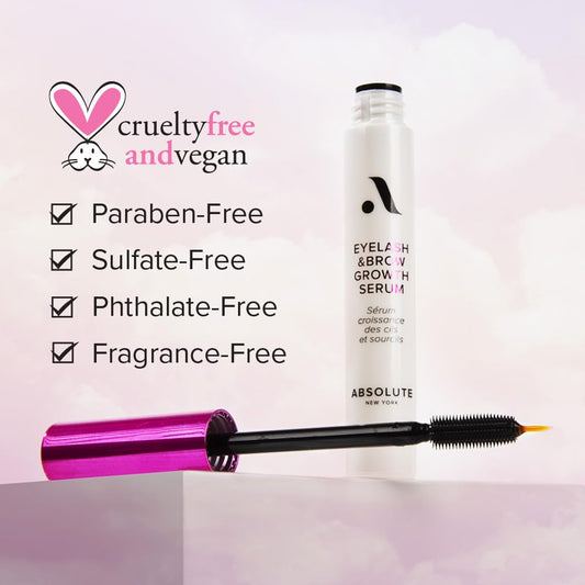 Absolute New York Eyelash & Brow Growth Serum MEBS01