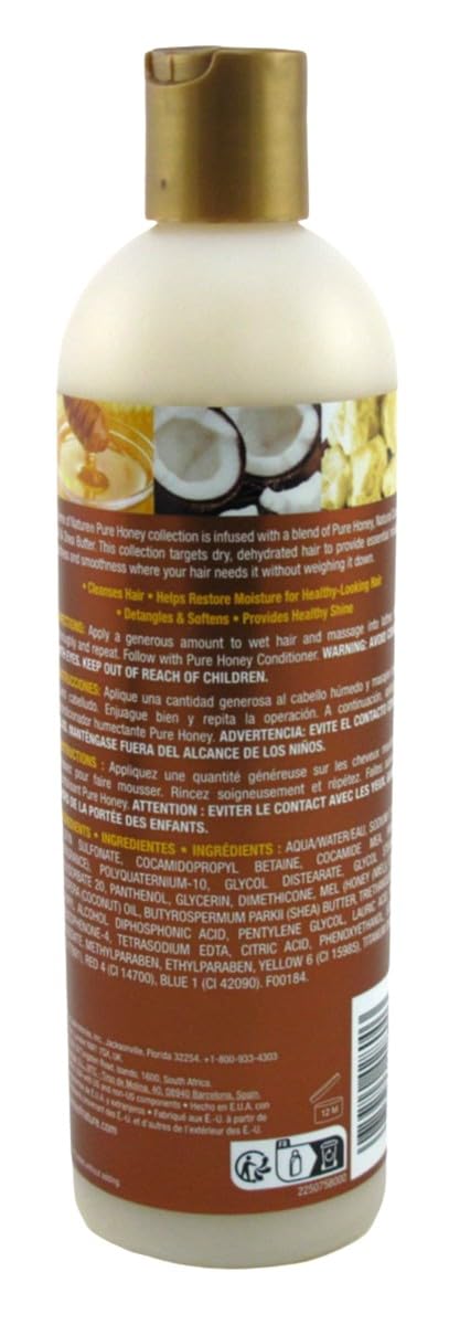 Creme of Nature Pure Honey Moisturizing Dry Defense Shampoo 12 oz