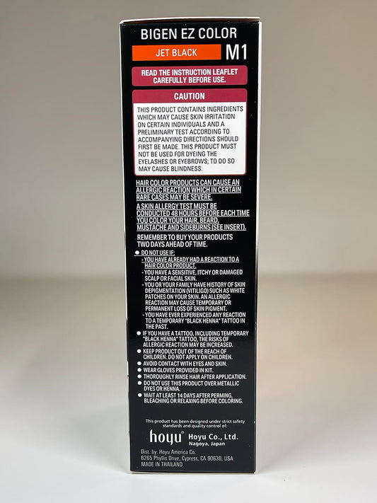 10 Pack Bigen EZ Hair Color For Men M1 Jet Black