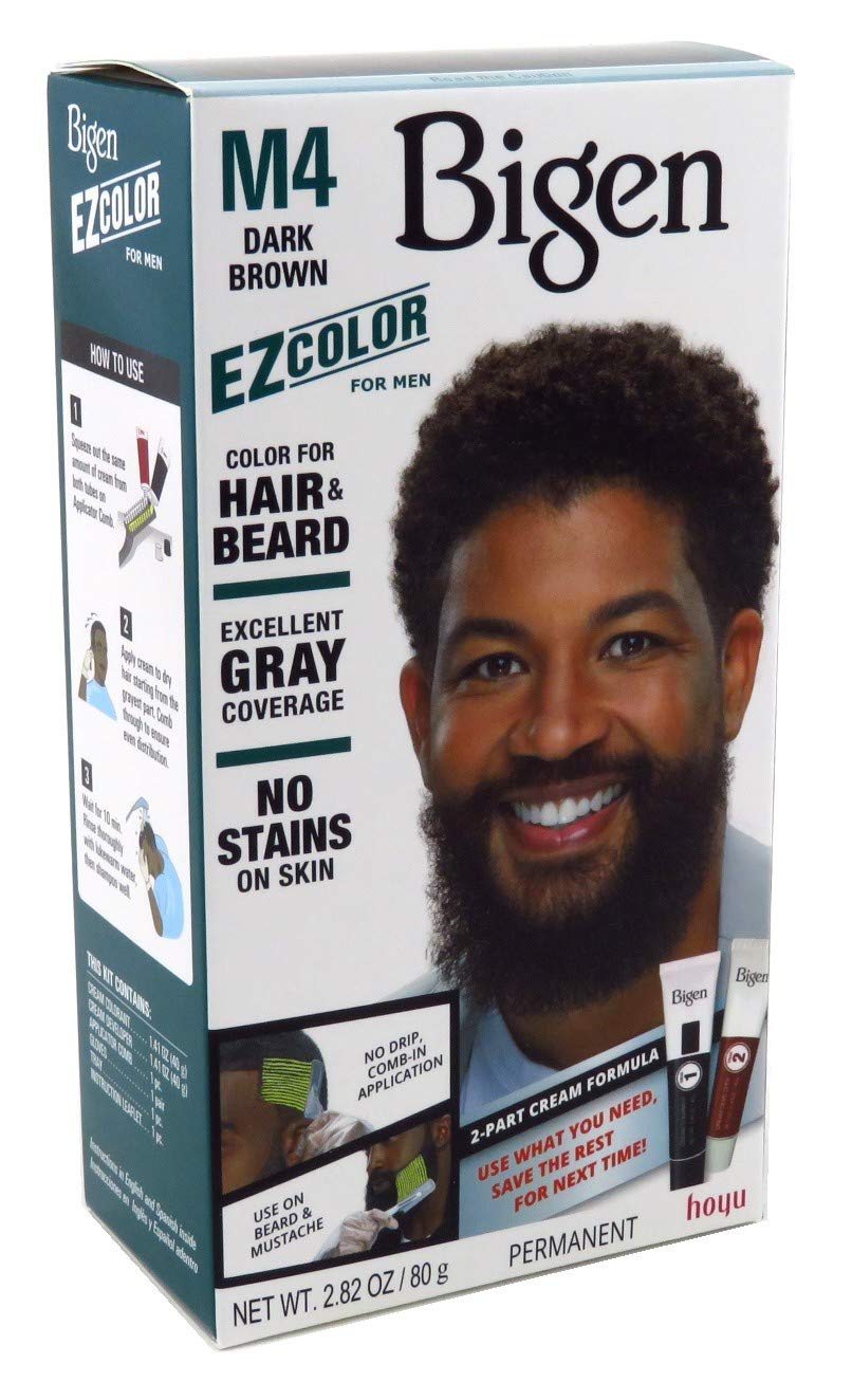12 Pack Bigen EZ Hair Color (M4) Dark Brown