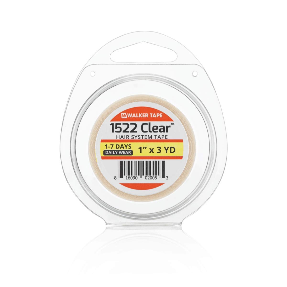 Walker Tape 1522 Clear - 1" X 3 YDS, ROLL