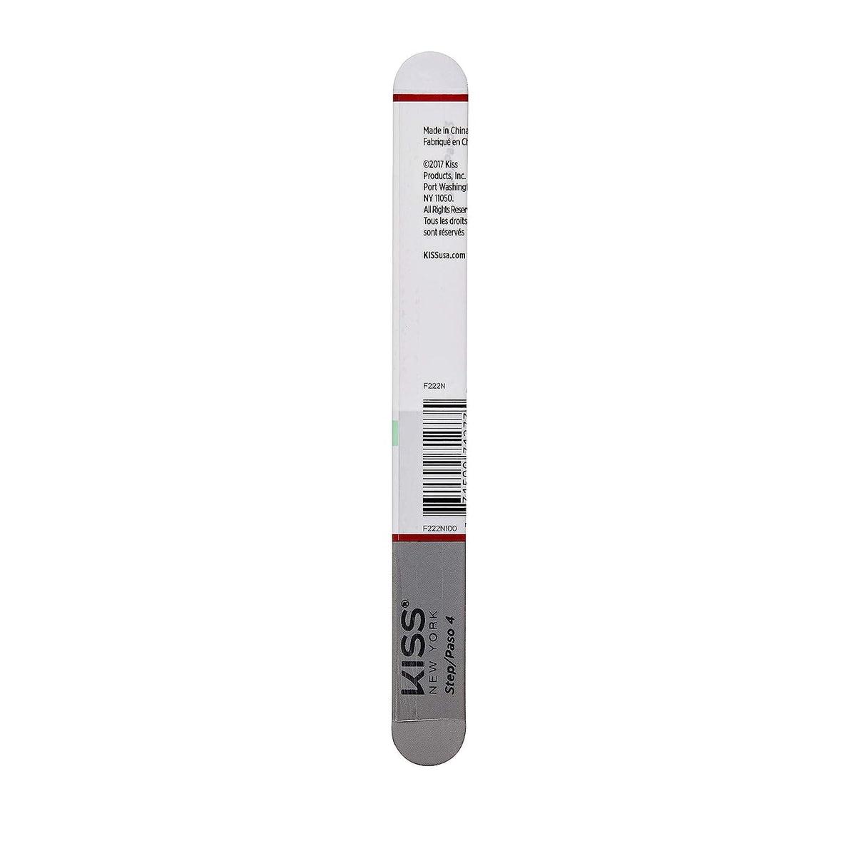 KISS New York Professional 4-Way Nail Buffer Block, All-In-One Shine Smooth & Shape File - F222