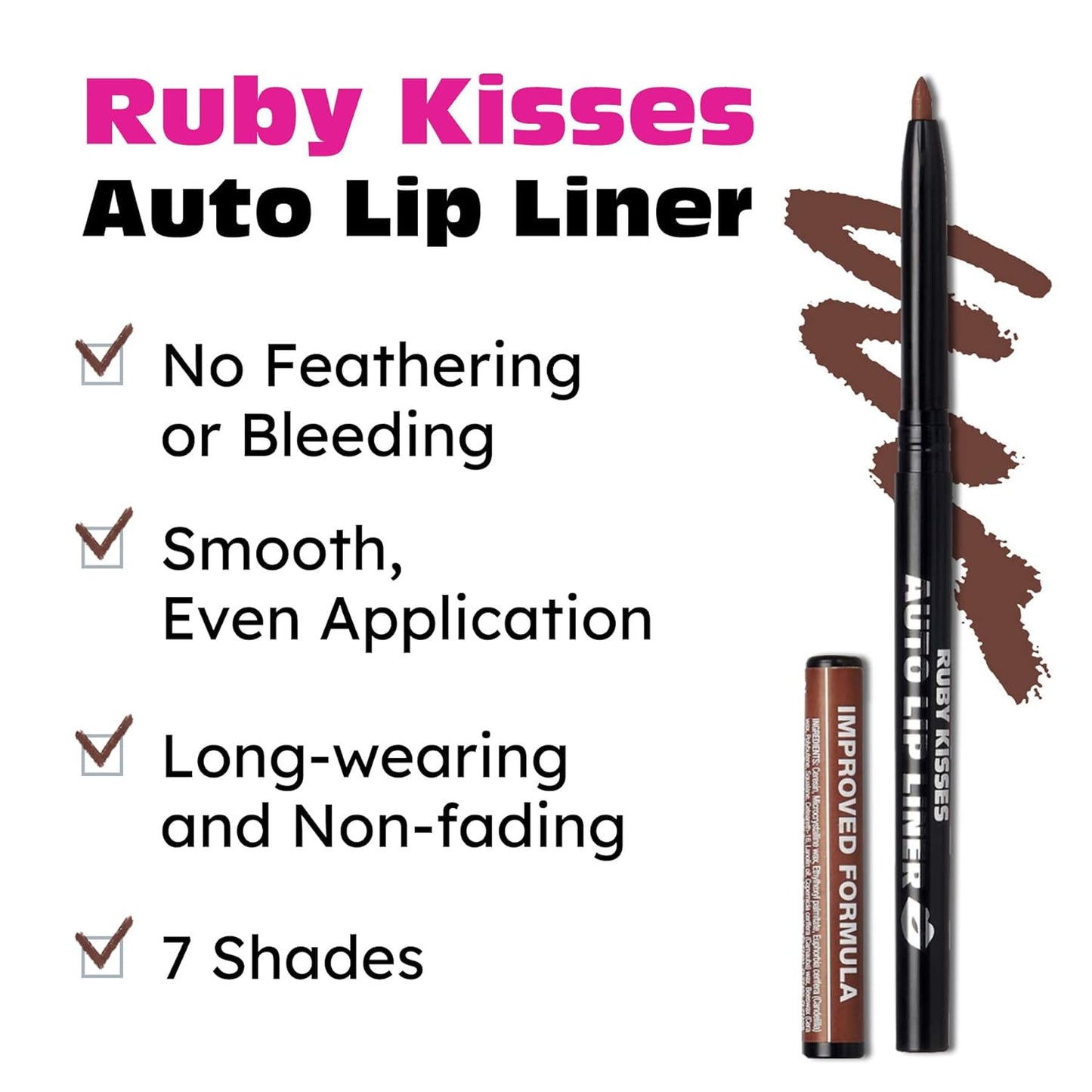 Ruby Kisses Ultra-Easy Lip Liner & Sharpener
