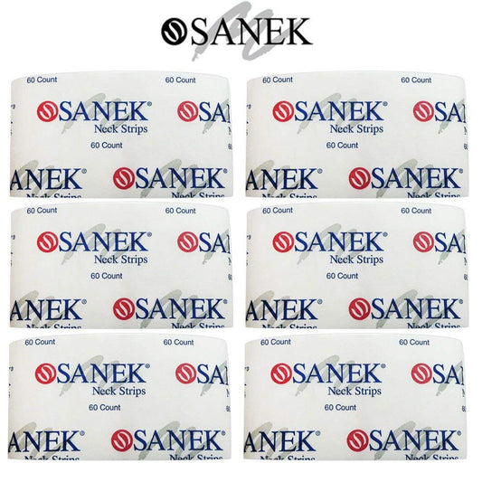 Graham Beauty Sanek White Neck Strips 6 ct