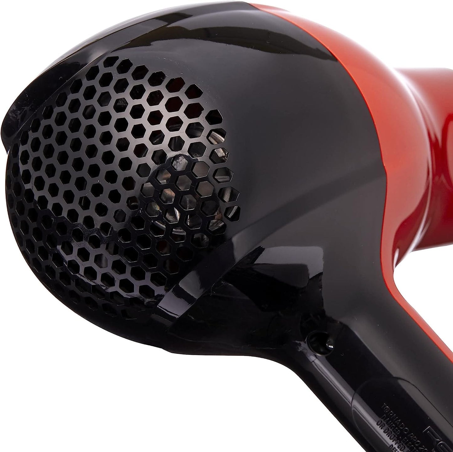 Red by Kiss Hair Dryer Tornado Pro 2000 Blow Dryer with 3 Detangler Piks