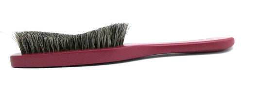 Annie #2340 Soft Wave Curved Bristle Brush 100% Pure Boar Bristles
