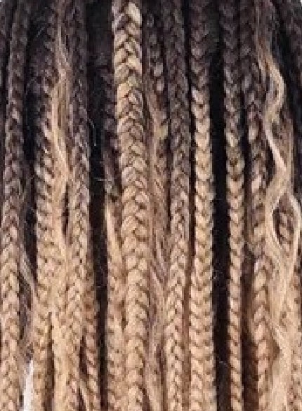 Tru Wig LHD-5522 13x5 HD Lace Front Yanky Twist Braid Wig 24" Glueless