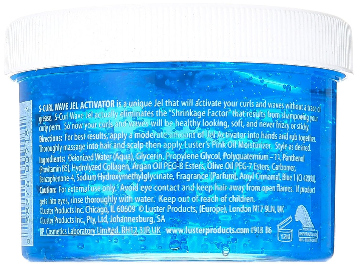 Luster's S Curl Curl and Wave Jel Activator 10.5 oz