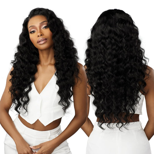 Glueless Imported 13A 13X4 HD Lace Frontal Wig Loose Wave 24"