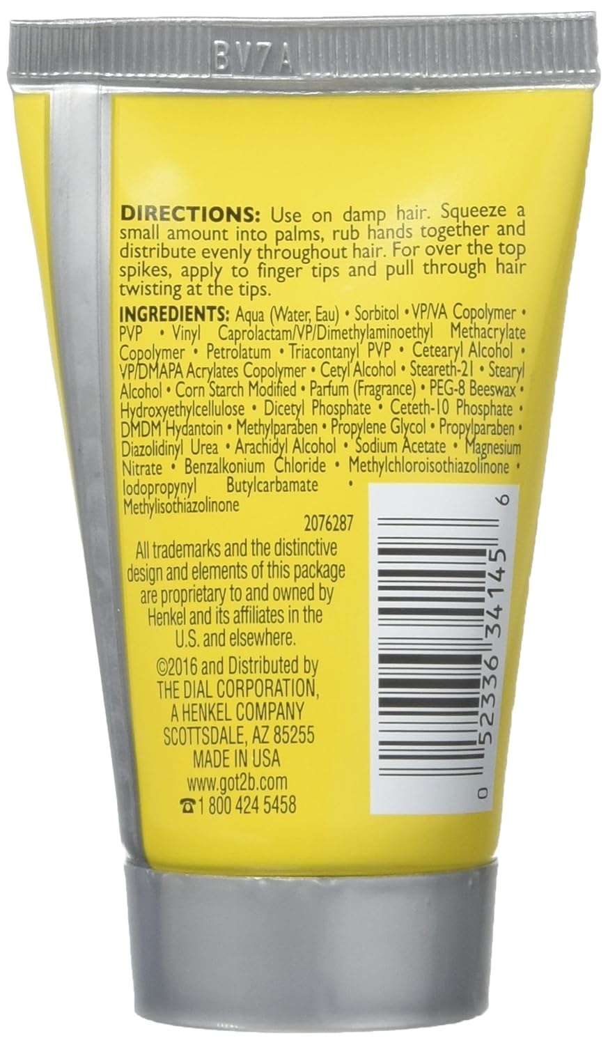 Got2b Glued Water-Resistant Spiking Glue 1.25 oz