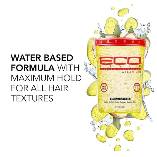 Eco Style Argan Oil Professional Styling Gel 80 oz./5lb