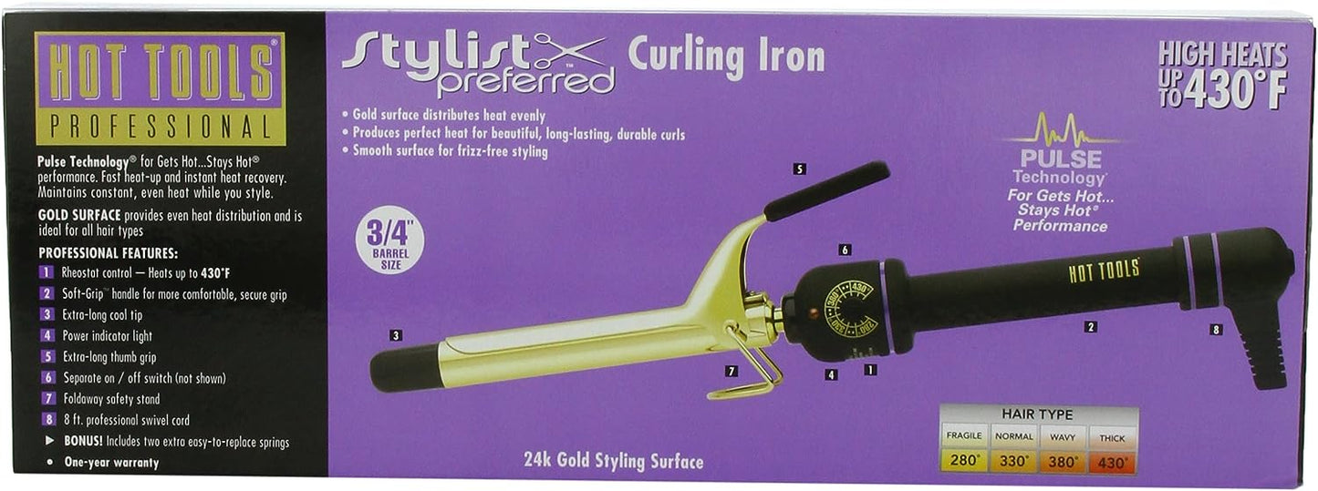 Curling Iron 3/4" 1101 Hot Tools