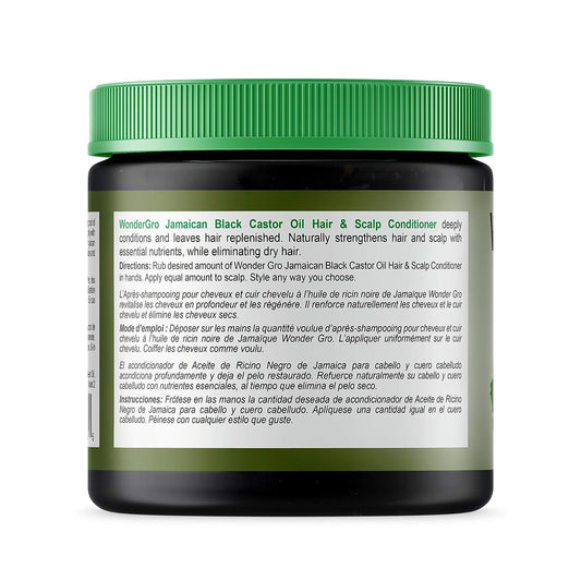 Wondergro Jamaican Black Castor Oil 12 oz