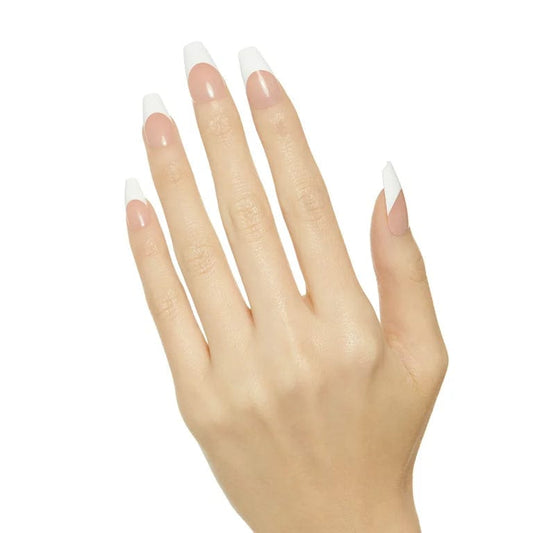 Kiss Salon Acrylic French Nails Medium Length 28 CT KSA16