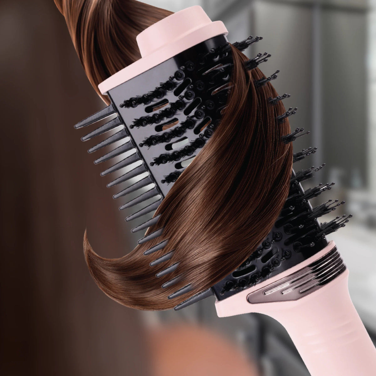 Hot & Hotter Multi-Functional Hair Dryer Brush with Comb 5925