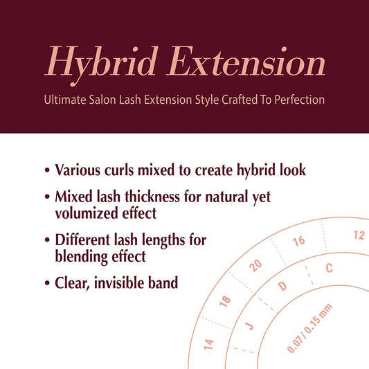 i-Envy Hybrid Extension Lashes IHL
