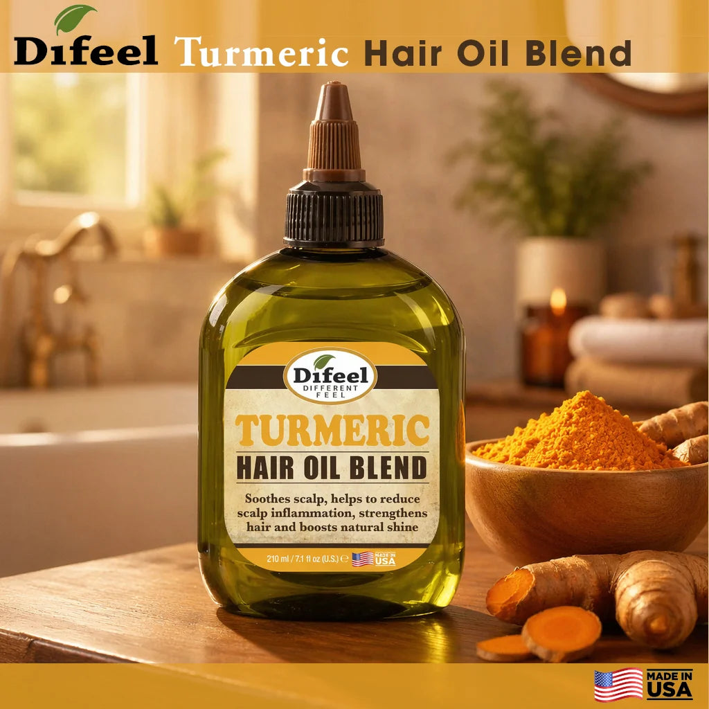 Difeel Turmeric Premium Hair Oil 7.1 oz