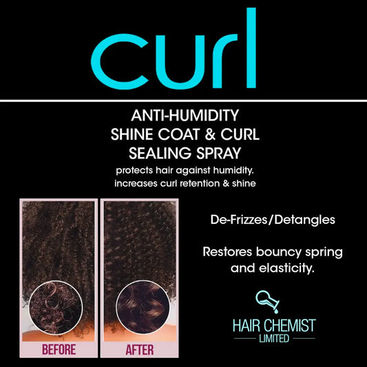 Hair Chemist Curl Anit Humidity Shine Coat & Curl Sealing Spray 3 oz