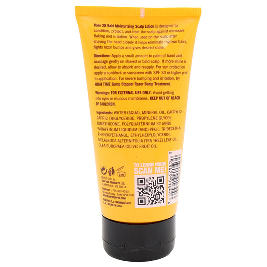 High Time Dare To Be Bald Moisturizing Lotion 4.75 oz