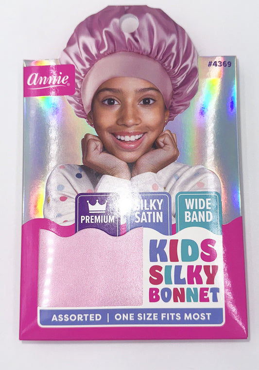 Annie #4369 Kid's Silky Bonnet Wide Band Assorted