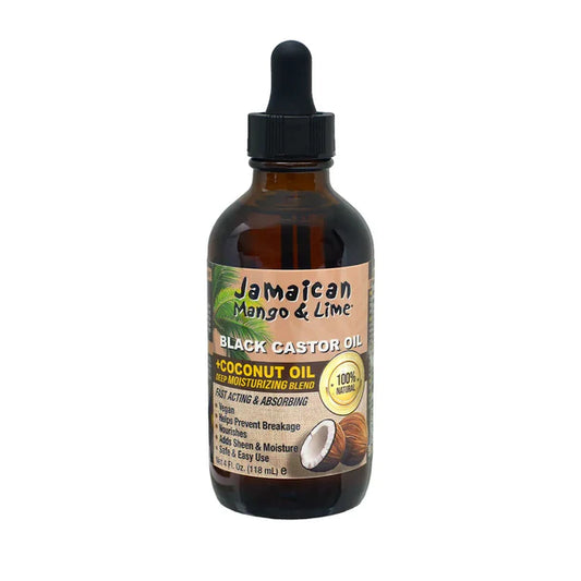 Jamaican Mango and Lime Pure Jamaican Black Castor Oil Coconut 4 oz