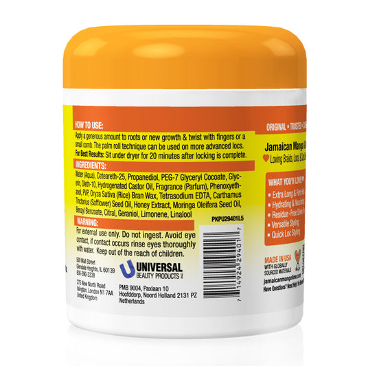 Jamaican Mango and Lime Locking Firm Wax Resistant Formula 16 oz