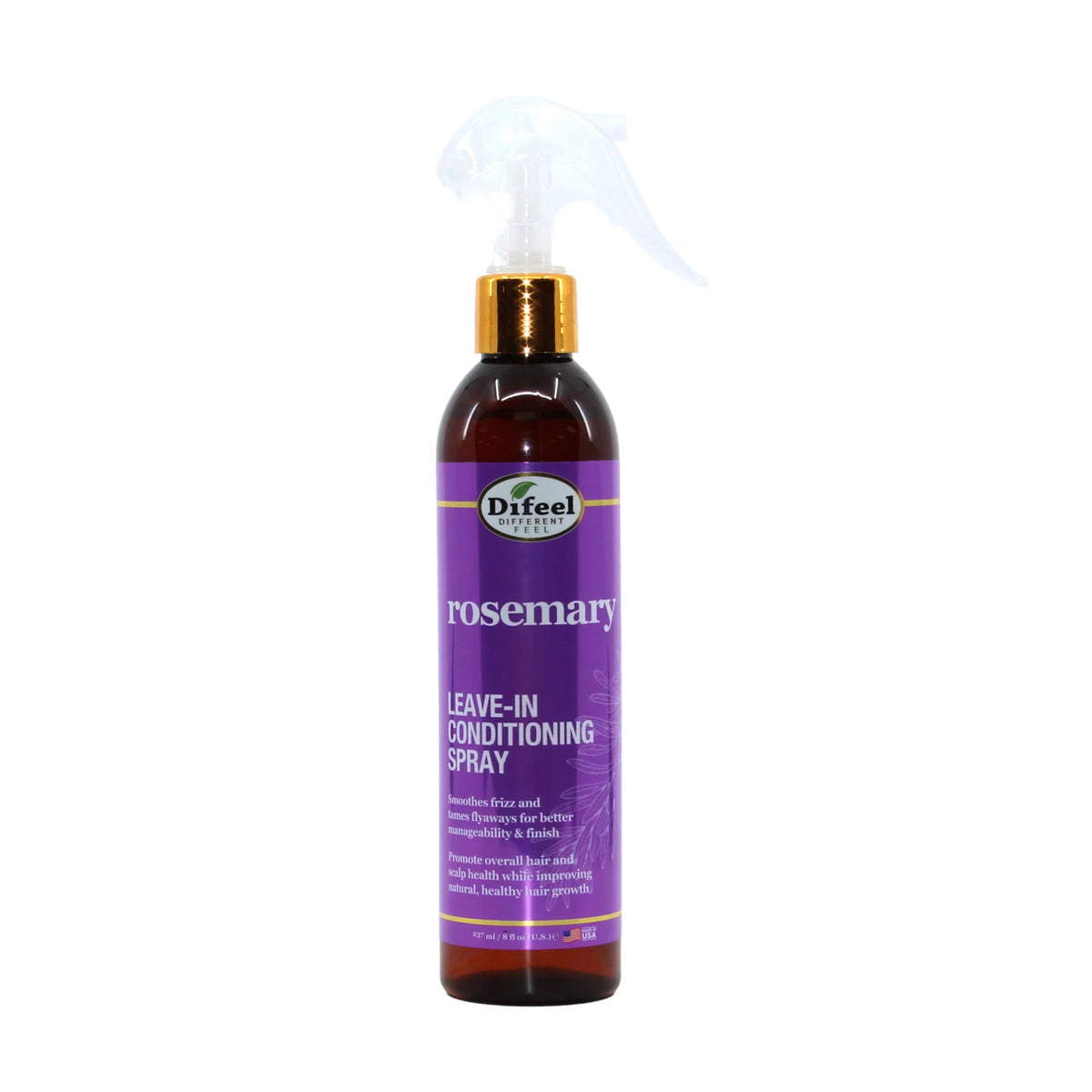 Difeel Rosemary Leave-In Conditioning Spray 8 oz