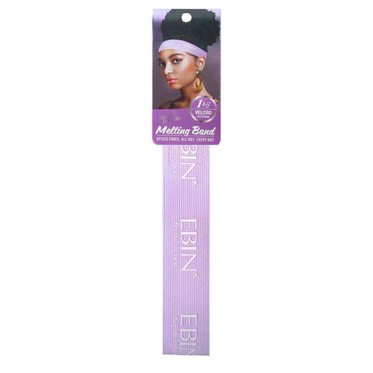 Ebin New York 24hr Edge Tamer 1.5" Melting Band, Elastic Lace Grip Wrap & Edge Layer -