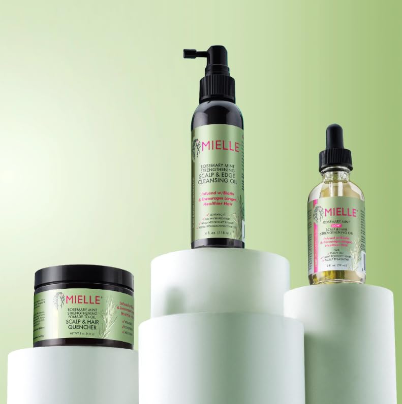 Mielle Rosemary Mint Scalp and Hair Light Oil 2 oz