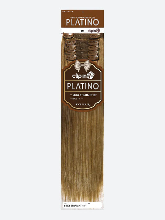 Eve Hair Platino Straight Clip-In Extensions - 7 pcs