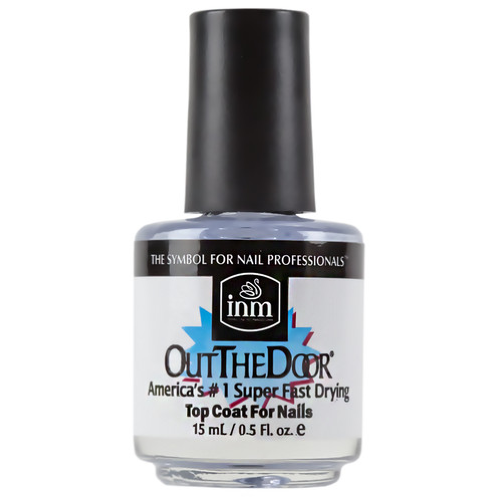 INM Out The Door Fast-Drying Nail Top Coat 0.5 oz