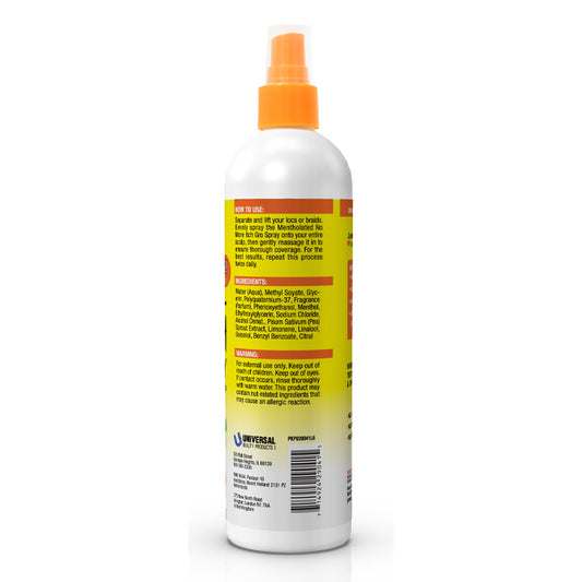 Jamaican Mango and Lime No More Itch Gro Spray Max Relief wtih Menthol 8 oz