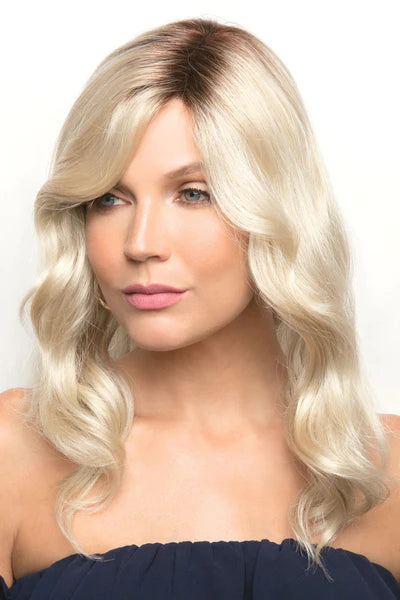 Noriko Jaden 1707 Lace Front Synthetic Wig – 15 inch Long Layered Beach Waves Hair
