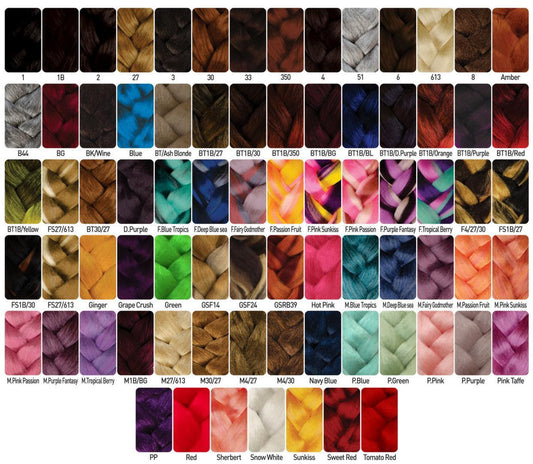 RastAfri Freed'm Silky Braid 48"