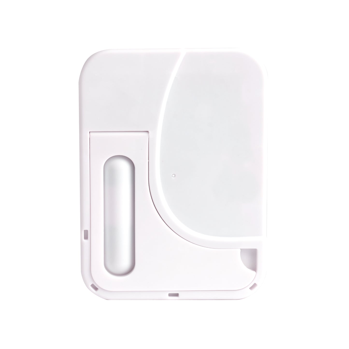 RED by Kiss LED Table Mirror Rectangle - Lighted Vanity Makeup Mirror with Touch Switch (White)