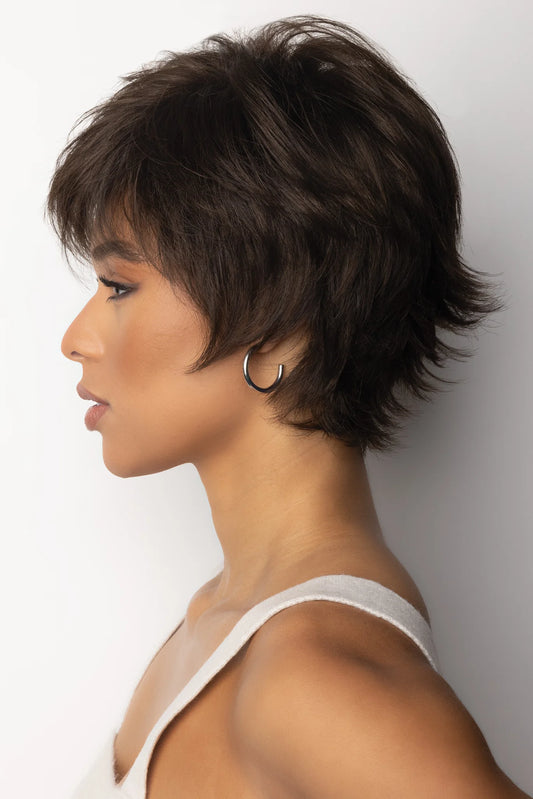 René of Paris Coco 2318 Synthetic Full Wig – Short Shag Cut with Layered Flipped End