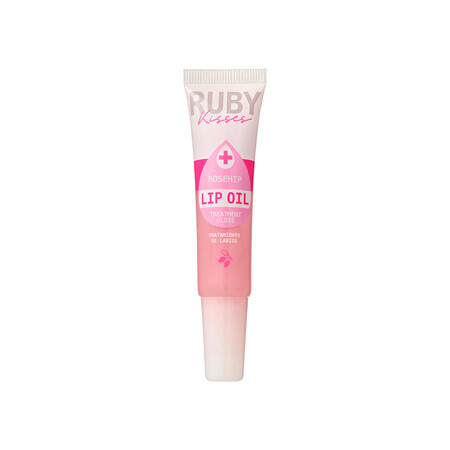 Ruby Kisses Hydrating Lip Oil Rosehip Pink Single RL07