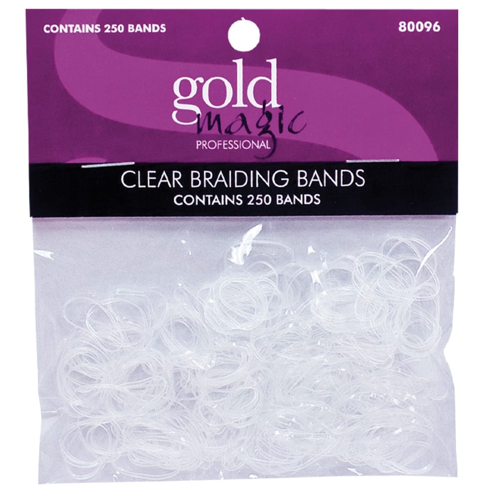 Gold Magic Clear Rubber Bands 80096