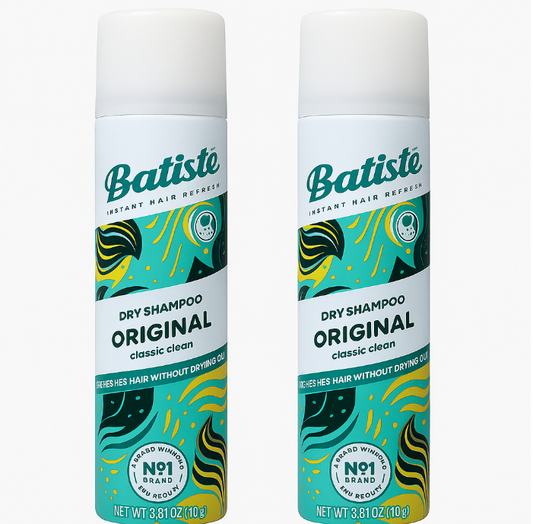 Batiste Dry Shampoo Original Packs 1, 2, 3, 6, 9, or 12 Count