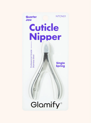 Glamify NTCN01 Acrylic Nail Clipper, Professional Heavy-Duty False Nail Cutter & Edge Trimmer