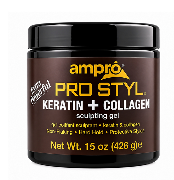 Ampro Pro Styl Keratin + Collagen Sculpting Gel 15oz