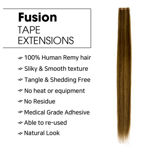 Hair Couture 100% Human Remy Hair Tape-In Extensions