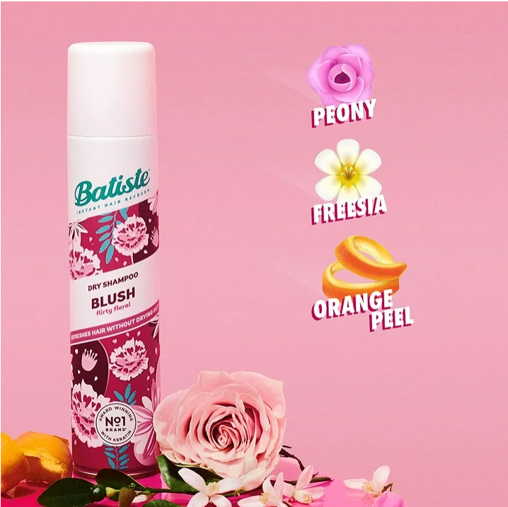 6 Pack Batiste Blush Dry Shampoo 3.81 oz